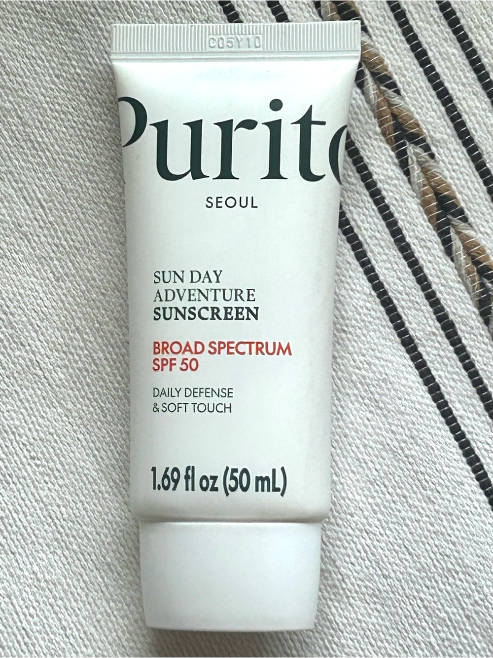 Purito Seoul Sun Day Adventure Sunscreen SPF 50 50mL NEW Exp 03/2027